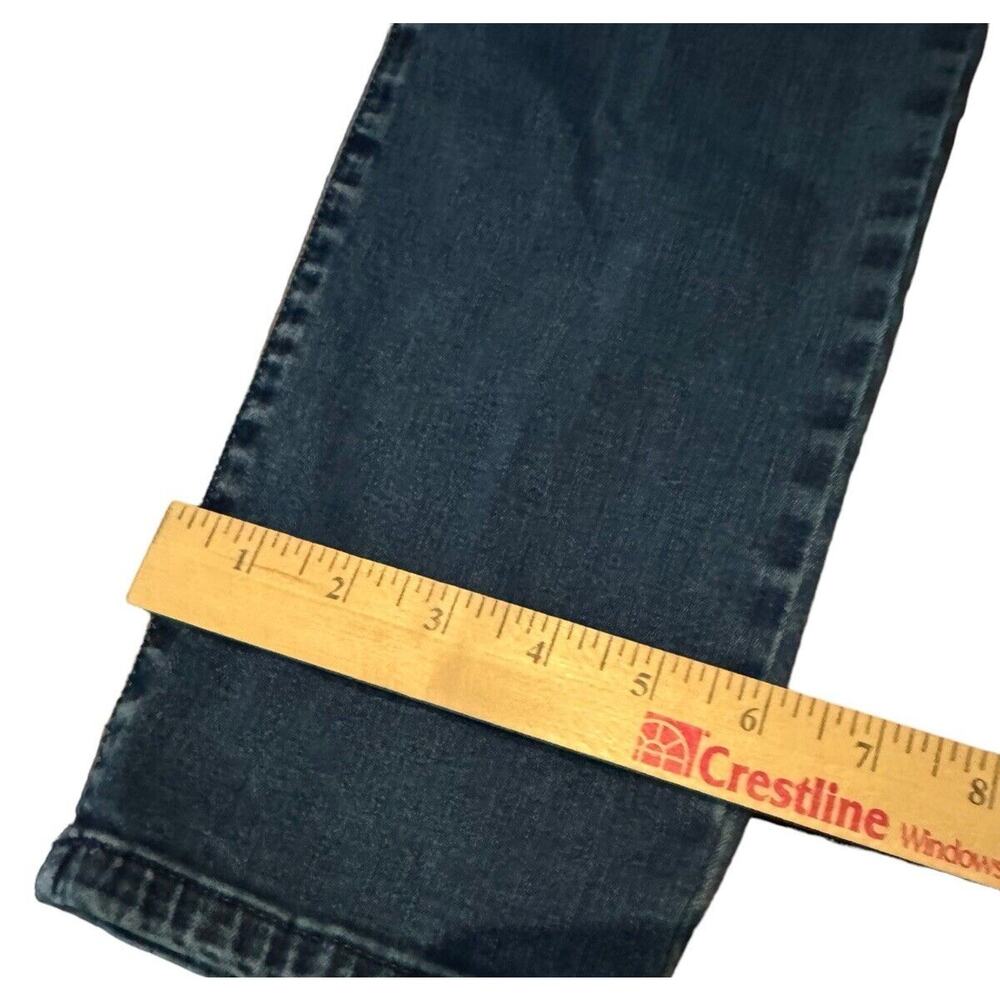 Lee Slimming Fit Skinny Leg Mid Rise‎ Jeans 12P 12 Petite Dark Blue Wash READ - Picture 8 of 10